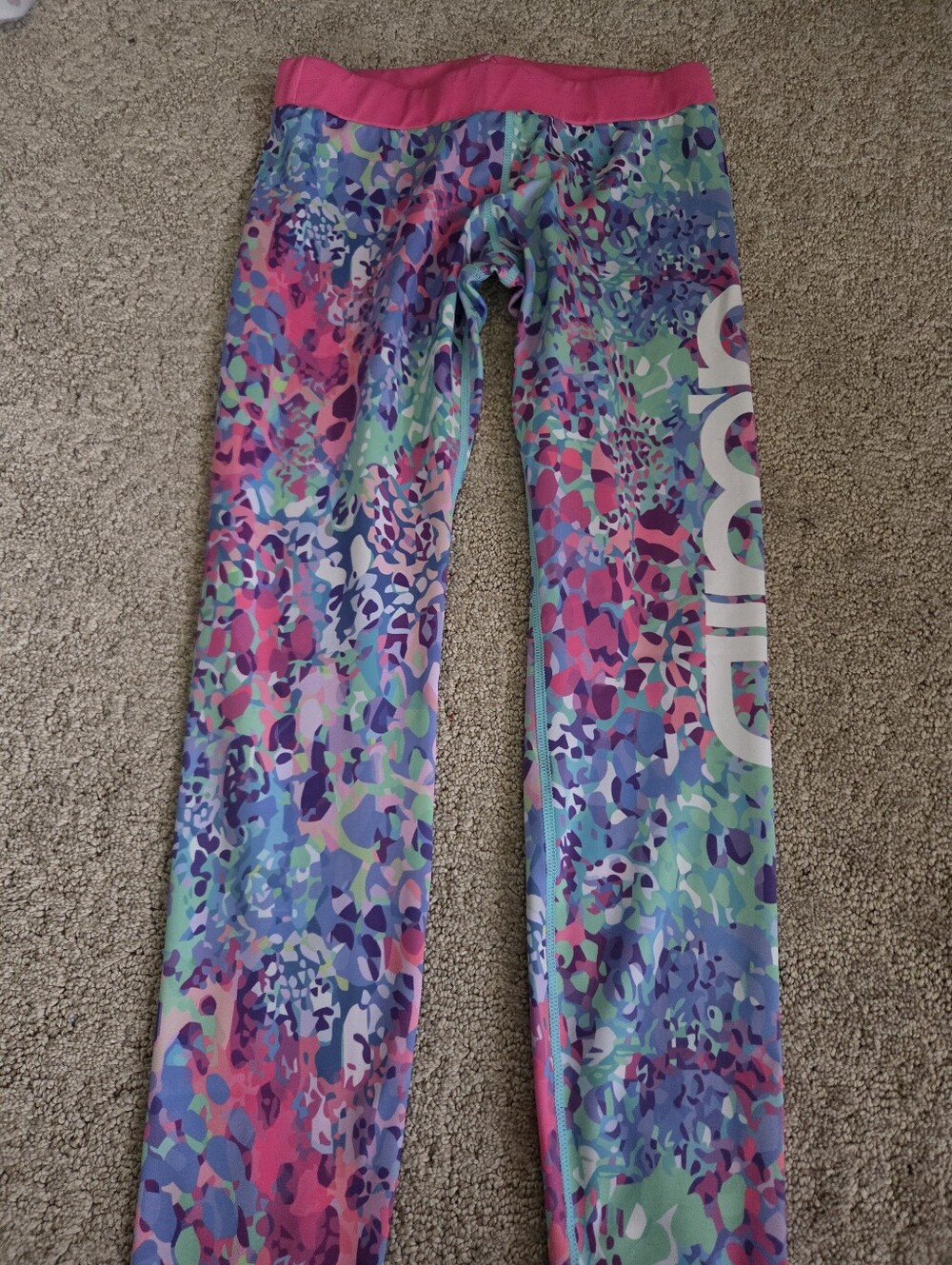 Aim'n Multicolored Leopard Leggings Size Xs